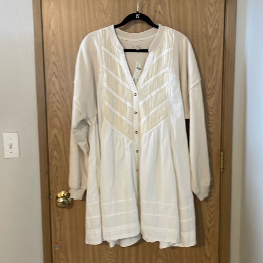 NWT tunic style, mini dress Pilcro for Anthropologie
